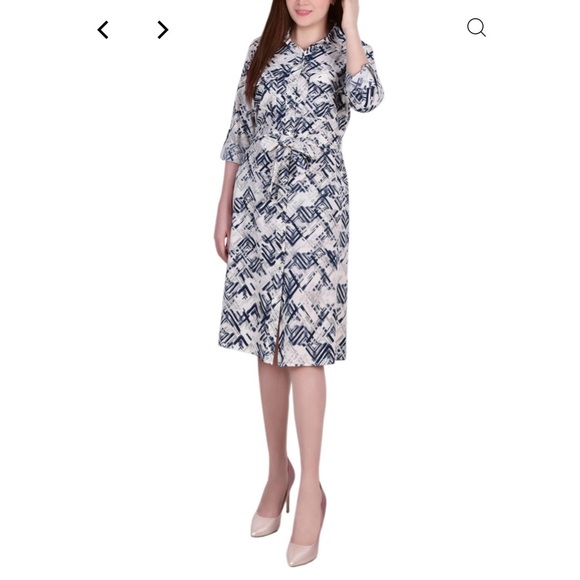 NY Collection Dresses & Skirts - NY Collection Classic Shirt Dress